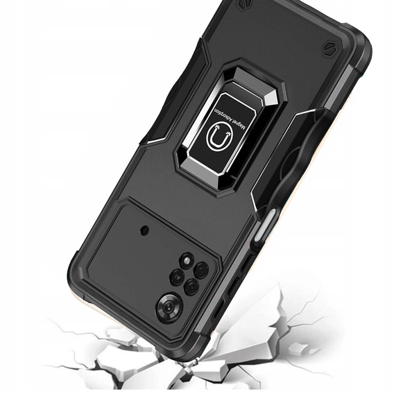 Huse pentru Xiaomi Poco X4 Pro 4G, Dual-Layer Armor, negru