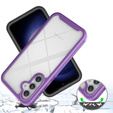 Carcasă pentru Samsung Galaxy S24, Shockproof, cu folie, violet