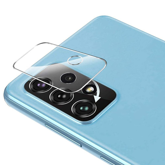 Sticlă temperată pentru camera foto pentru Samsung Galaxy A33 5G, albastru