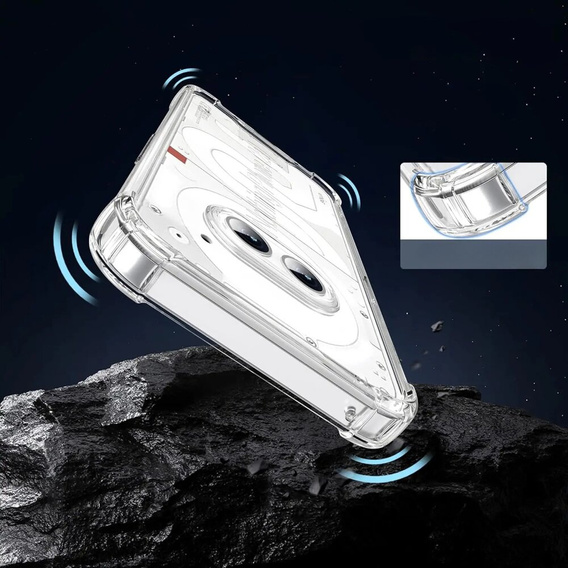 Huse pentru Nothing Phone 2a / 2a Plus, Dropproof, transparentă