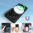 Huse pentru Xiaomi 15 Ultra, Silicone MagSafe, negru