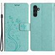 Cu clapetă pentru Samsung Galaxy S23 FE, Butterfly, verde