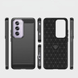 Huse pentru Oppo Reno 12 Pro, Carbon, negru