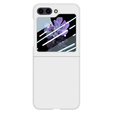 Husă pentru Samsung Galaxy Z Flip7 FE / Z Flip6, PC Case, alb