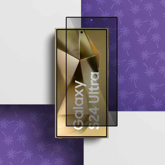 Sticlă temperată Shy Palm Privacy pentru Samsung Galaxy S24 Ultra