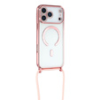 Husă Electro MagSafe cu lanyard pentru iPhone 17 Pro Max