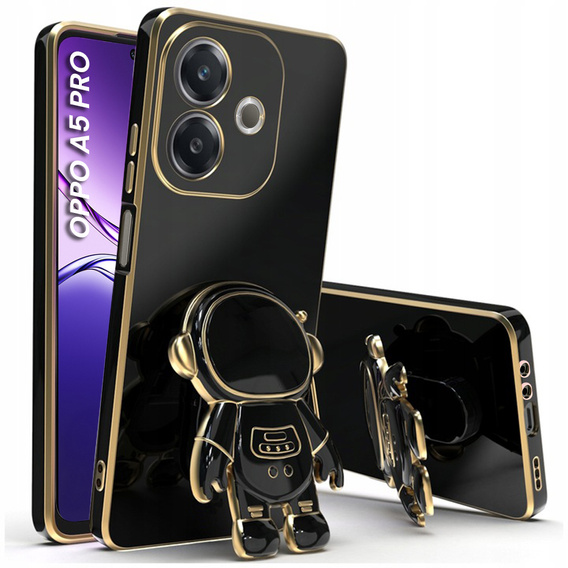 Huse pentru Oppo A5 Pro 5G, Astronaut, negru