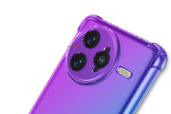 Husa pentru Xiaomi Poco F7 Ultra, Gradient Dropproof, Violet / albastru
