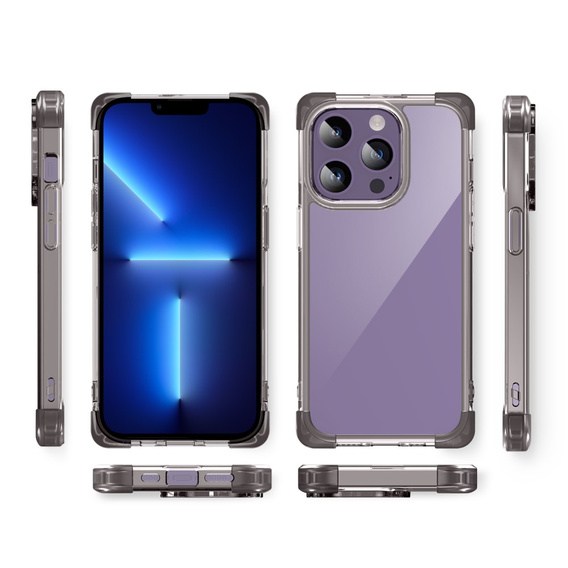 Husă pentru iPhone 13 Pro Max, ERBORD CornerShield, negru