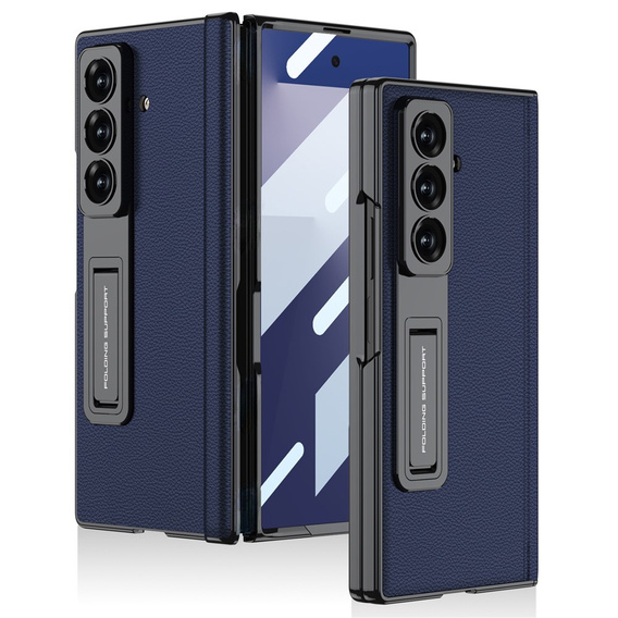 Carcasă GKK cu sticlă și suport pentru Samsung Galaxy Z Fold7 5G