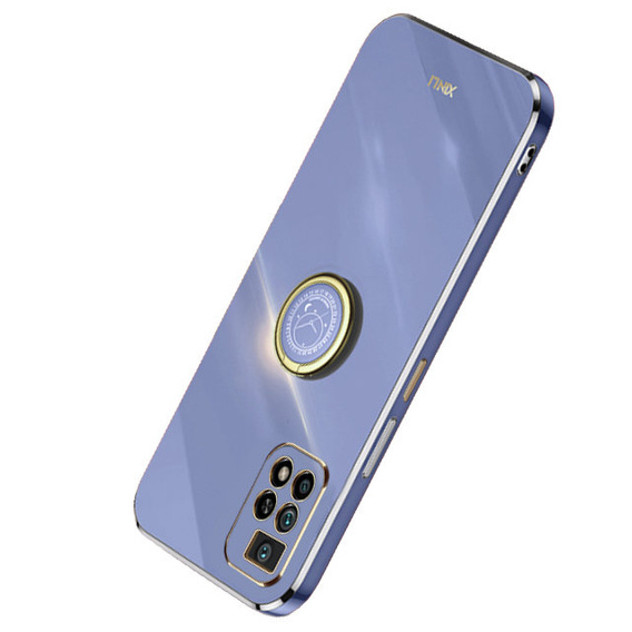 Huse pentru Xiaomi Redmi 10, Electro Ring, albastru