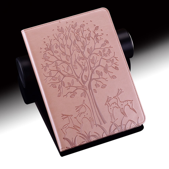 Carcasă cu clapetă pentru Huawei MatePad SE 10.4, tree, roz rose gold