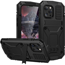 Husă blindată pentru iPhone 12 Pro Max, R-JUST, negru