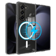 Husă pentru Samsung Galaxy Z Fold6 5G, Fusion Hybrid Case, pentru MagSafe, transparentă