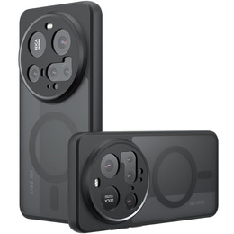 Husă pentru Xiaomi 15 Ultra, pentru MagSafe, ERBORD Matt Case, negru