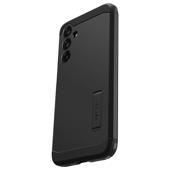 Carcasa Spigen pentru Samsung Galaxy A36 5G, Tough Armor Mag MagSafe, negru + 9H Tempered Glass