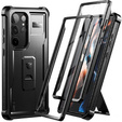 Husă blindată pentru Samsung Galaxy S23 Ultra, Dexnor Full Body (Two Frames), negru