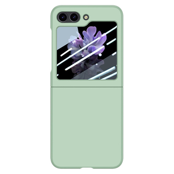 Husă pentru Samsung Galaxy Z Flip7 FE / Z Flip6, PC Case, verde