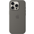Carcasă originală Apple din silicon MagSafe pentru iPhone 16 Pro, Stone Gray MYYL3ZM/A