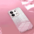 Husa pentru Xiaomi Redmi Note 13 5G, Glitter Case CamShield, roz