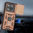 Husă blindată pentru Motorola Edge 60 / 60 Fusion, CamShield Slide, roz