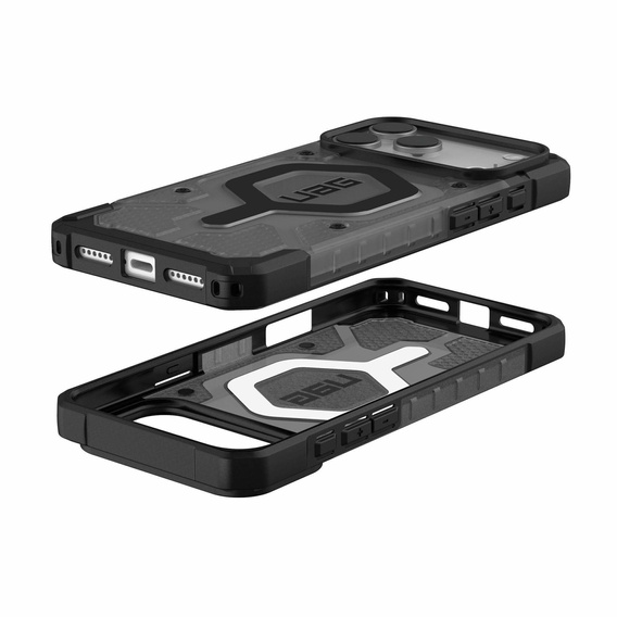 Carcasă Urban Armor Gear pentru iPhone 17 Pro Max, Pathfinder MagSafe, cenușă/negru