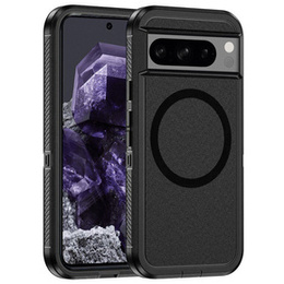 Carcasă cu ramă pentru Google Pixel 8 Pro, pentru MagSafe, negru