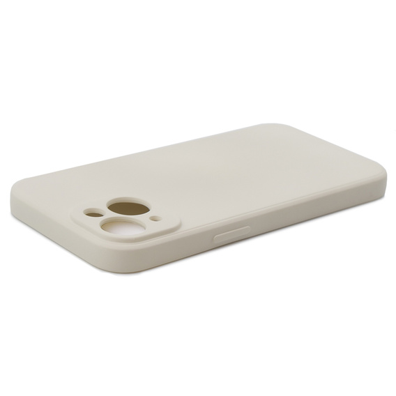 Husa pentru iPhone 15 Plus, Silicone Lite, bej