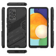 Husa pentru Samsung Galaxy A53 5G, Military kickstand, albastru