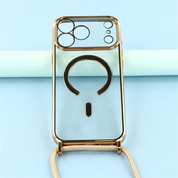 Electro MagSafe caz + lanyard pentru iPhone 17 Pro Max