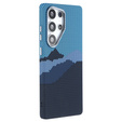 Carcasa pentru Samsung S25 Ultra, Carbon Fiber MagSafe, albastru / albastru marin