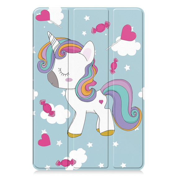 Husă pentru Huawei MatePad 11.5 2024, Smartcase, unicorn