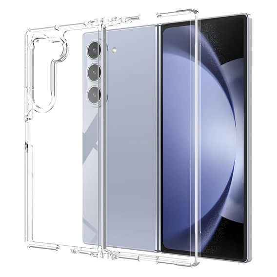 Huse pentru Samsung Galaxy Z Fold6 5G, Fusion Hybrid, transparentă