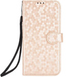 Husa cu clapetă pentru Xiaomi Redmi A5, Wallet Rhombus, roz