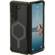 Urban Armor Gear Huse pentru Galaxy Z Fold 5 5G, Plyo MagSafe, transparent / verde