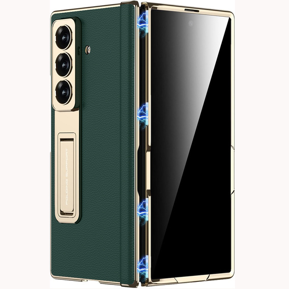 Carcasă GKK cu sticlă și suport pentru Samsung Galaxy Z Fold7 5G