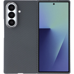 Carcasă din fibră aramidică pentru Samsung Galaxy Z Fold7, pentru MagSafe, negru