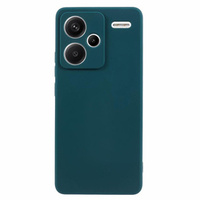 Husa pentru Xiaomi Redmi Note 13 Pro+, Silicone Lite, verde închis