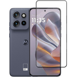 Sticlă călită 3D pentru Motorola Edge 50 Neo / Motorola ThinkPhone 25, cadru negru