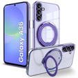 Carcasă magnetică pentru Samsung Galaxy A36 5G, pentru MagSafe, violet