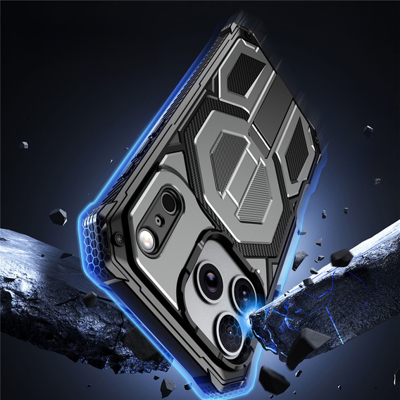 Husă de protecție compatibilă cu MagSafe, cu suport pentru iPhone 17 Pro