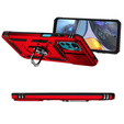 Husă blindată pentru Motorola Moto G22, CamShield Slide, roșu