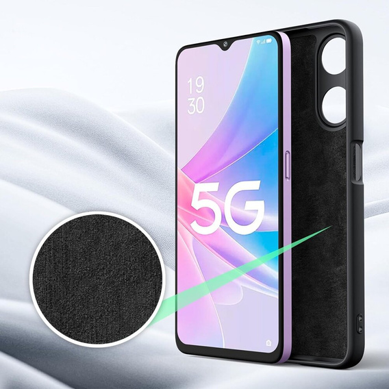 Husa pentru Oppo A38 4G / Oppo A18 4G, Silicone Lite, negru
