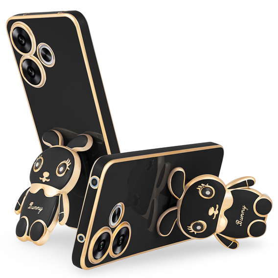 Carcasă pentru Xiaomi Redmi 13, Rabbit, negru