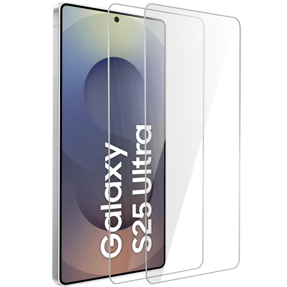 2x sticlă călită ERBORD 9H Hard Glass pe ecran pentru Samsung Galaxy S25 Ultra