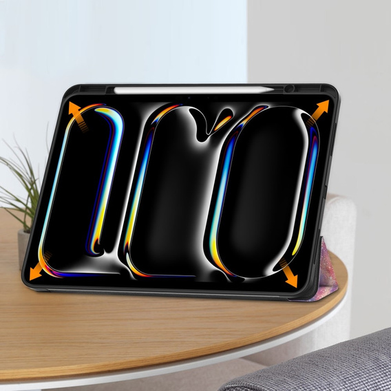 Husă pentru iPad Pro 13" 2024 (7 gen.), Smartcase, galaxy