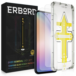 2x Sticlă călită pentru Samsung Galaxy S23 FE, ERBORD Easy App 9H Screen Protector
