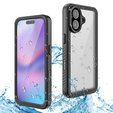 Husă pentru iPhone 17, IP68 rezistentă la apă Redpepper, negru