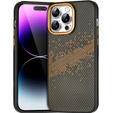 Husă pentru iPhone 14 Pro Max, Milky Way, de aur