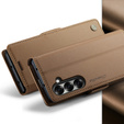 CASEME Litchi Wallet flip caz pentru Samsung Galaxy Z Fold7 5G